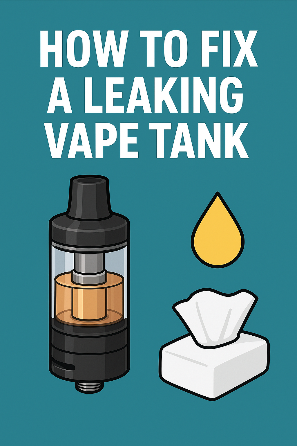 How to Fix a Leaking Vape Tank – Step-by-Step Guide to Stop E-Liquid Leaks