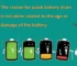 Why Is My Vape Battery Draining So Fast? – A vape device showing a low battery icon on its screen, placed on a table next to a charger and vape accessories.